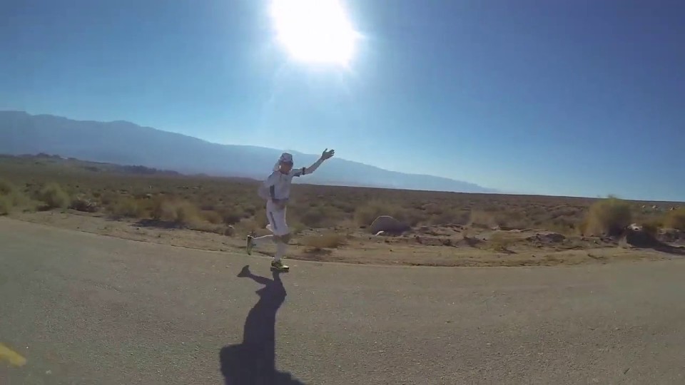 Badwater 135 mile run 2014 – Featuring Larry Slam and the Bacon Bits