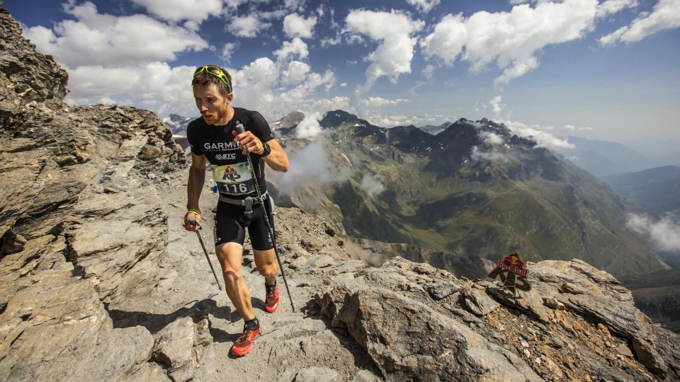 Extreme Mountain Running Race Up 3000 Vertical Meters