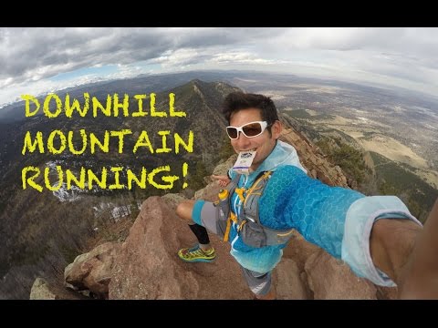 Bear Peak: West Ridge and Bear Canyon Descent | Sage Running Downhill: Boulder Trails